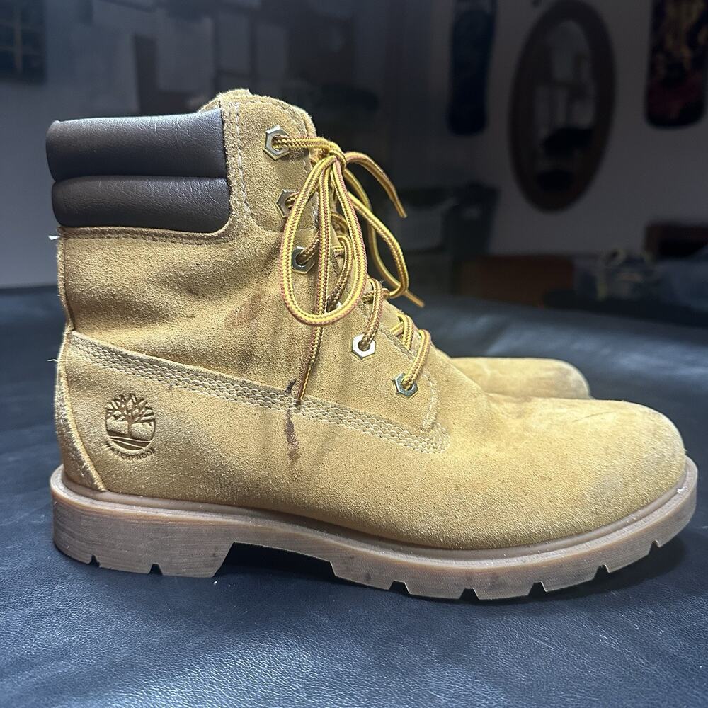 Women’s 8.5 Timberland Tan Leather Boots Brown Tan - 505